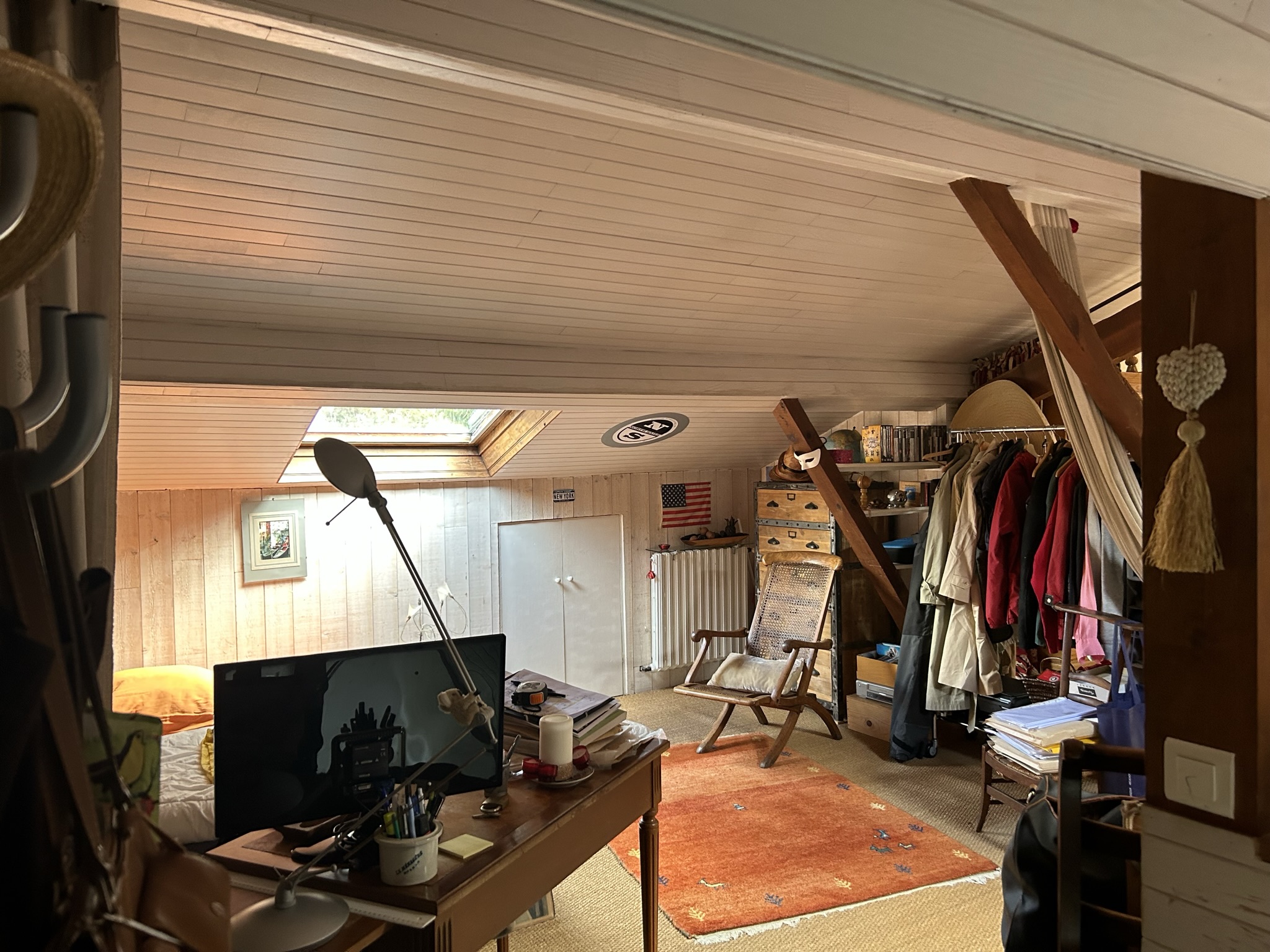 Transformation des combles  – Pyla sur mer - Projet M - État initial