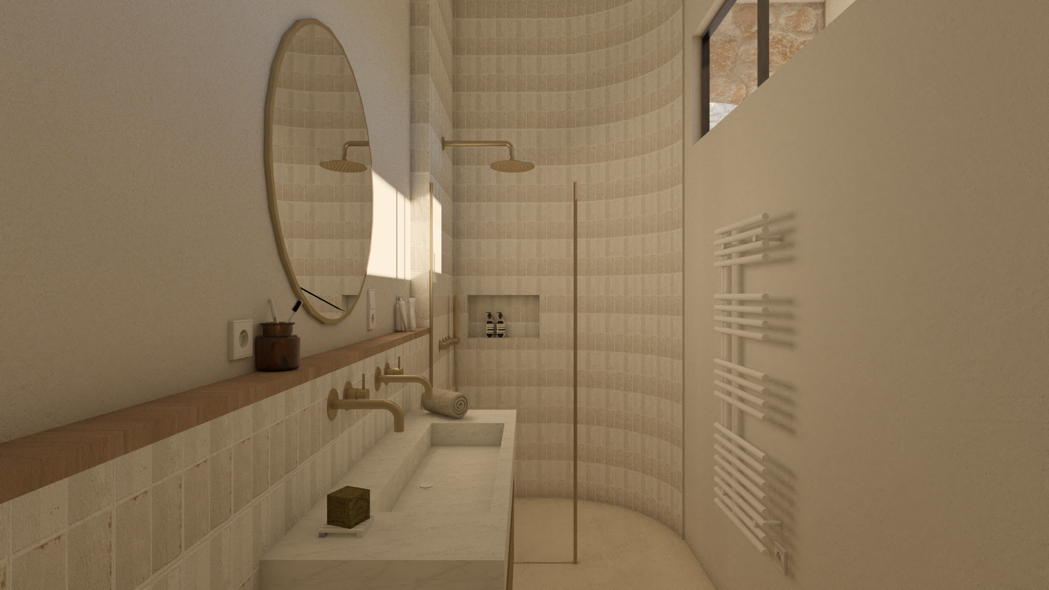 Réhabilitation d'une hacienda - Barcelone - Etude de projet - Galerie