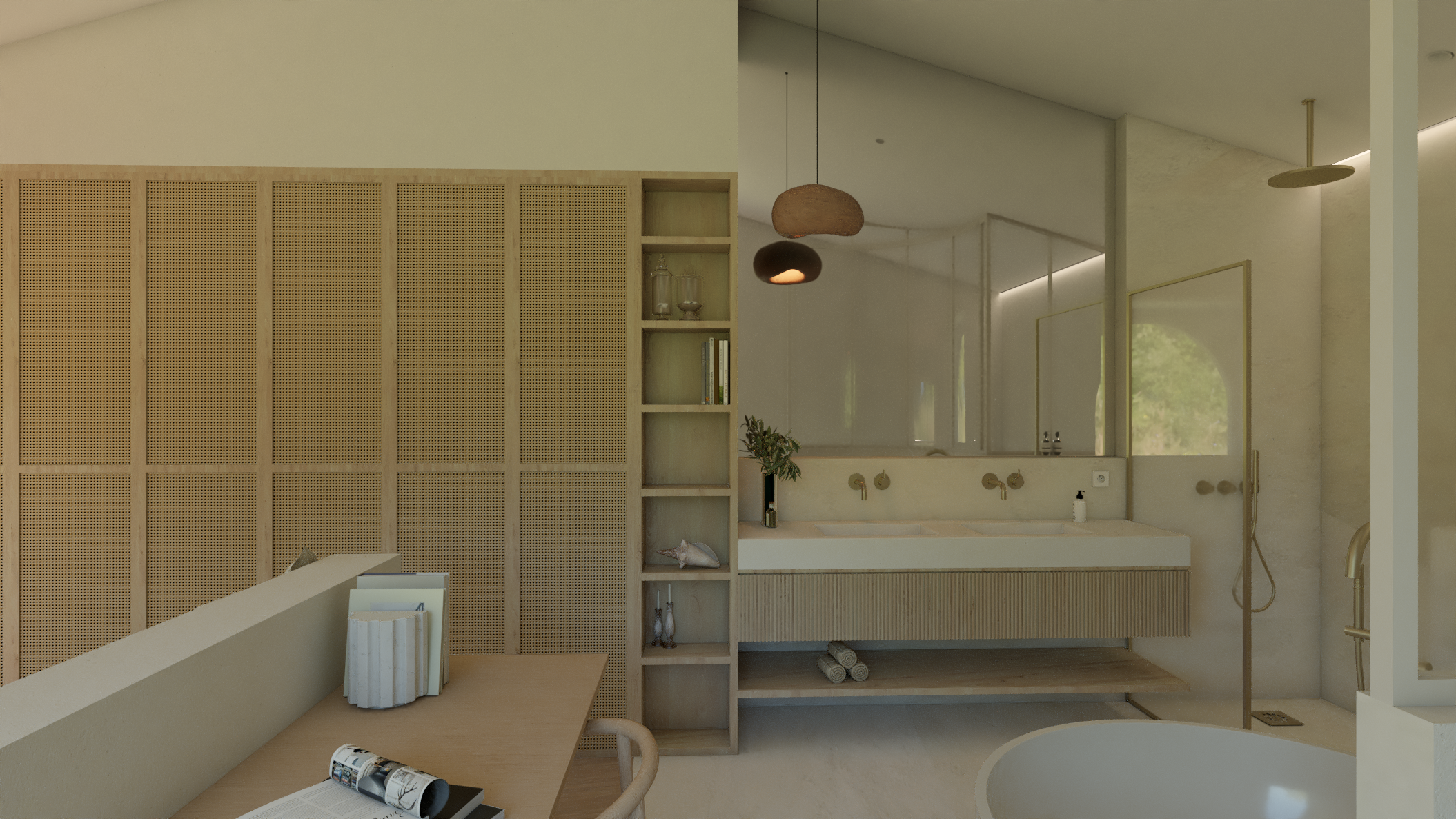 Réhabilitation d'une hacienda - Barcelone - Etude de projet - Galerie
