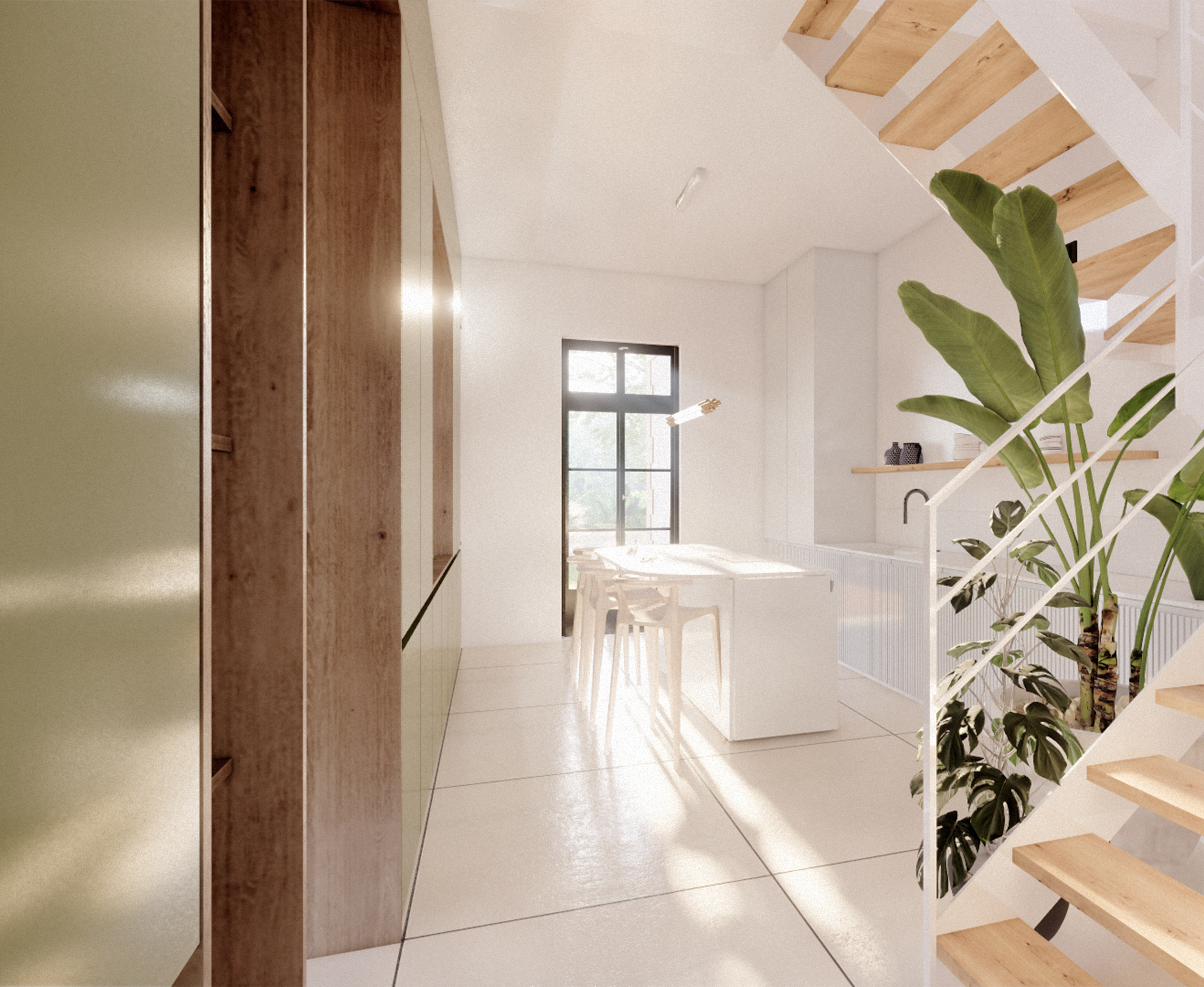 Rénovation complète d'une bâtisse de 220m2 avec son extérieur - Arcachon Ville de Printemps - Projet O - Etude de Projet - Galerie