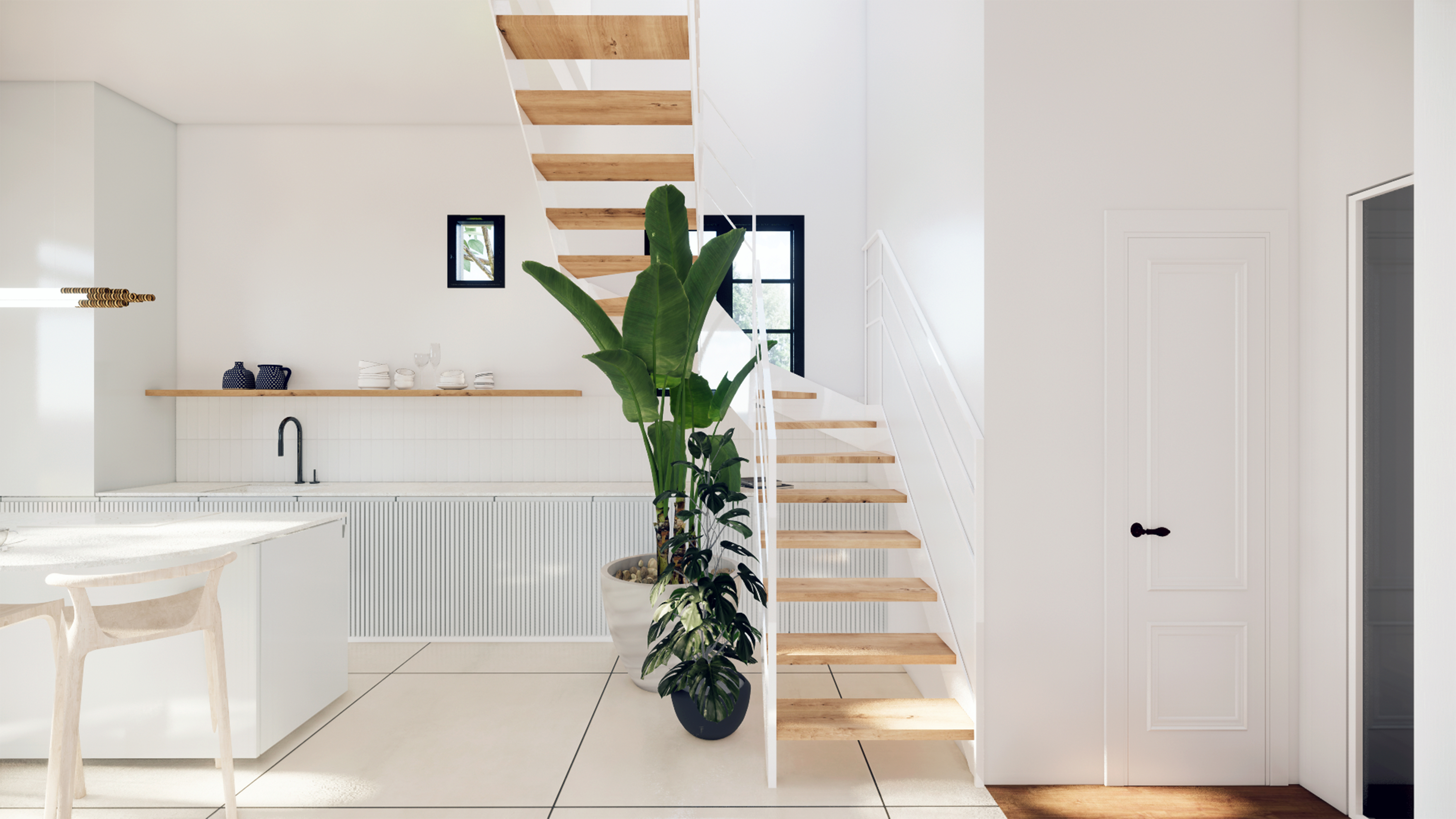 Rénovation complète d'une bâtisse de 220m2 avec son extérieur - Arcachon Ville de Printemps - Projet O - Etude de Projet - Galerie