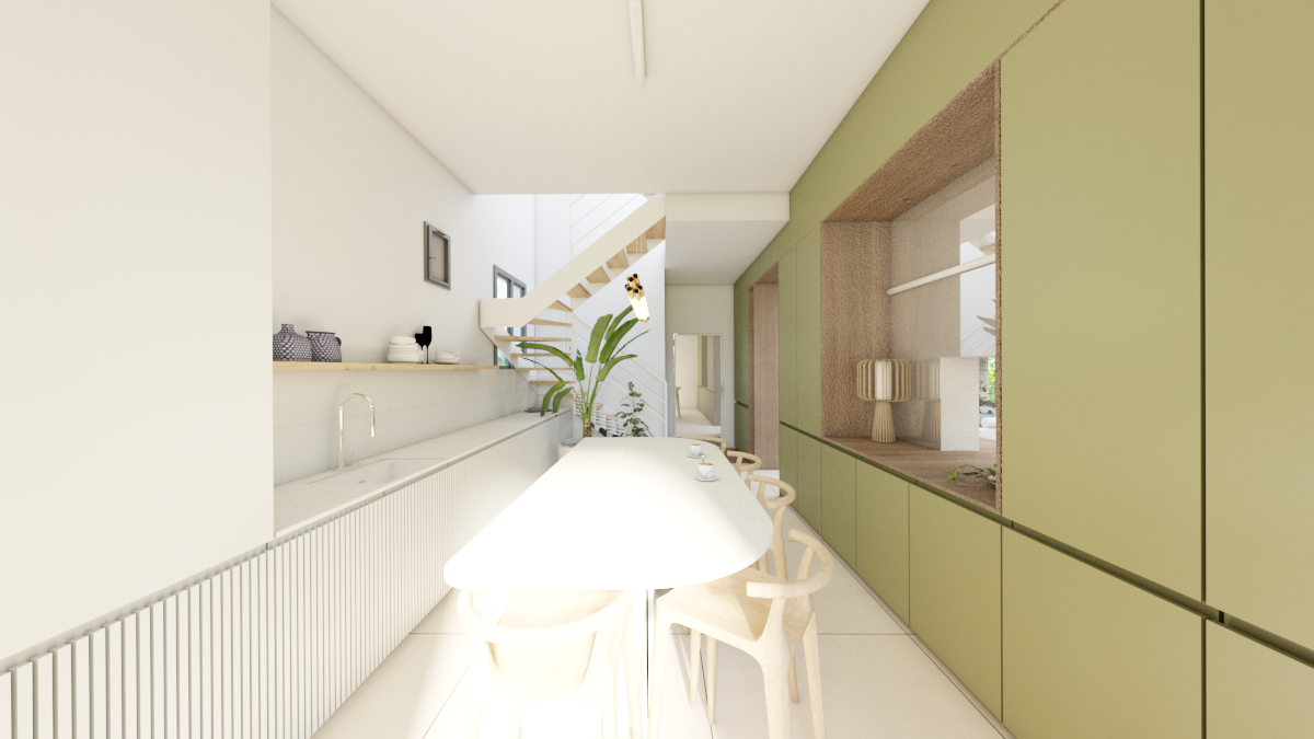 Rénovation complète d'une bâtisse de 220m2 avec son extérieur - Arcachon Ville de Printemps - Projet O - Etude de Projet - Galerie