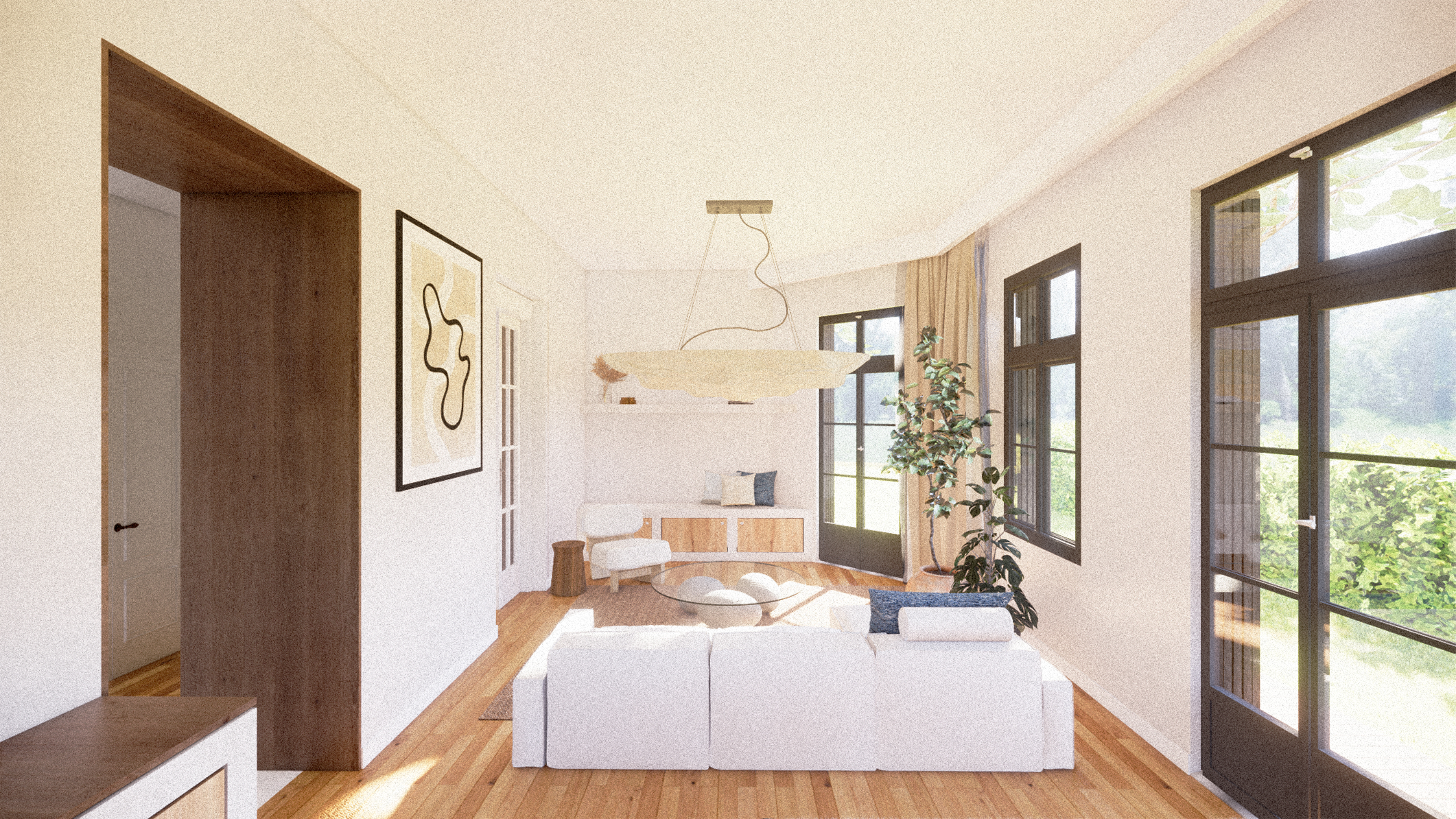 Rénovation complète d'une bâtisse de 220m2 avec son extérieur - Arcachon Ville de Printemps - Projet O - Etude de Projet - Galerie