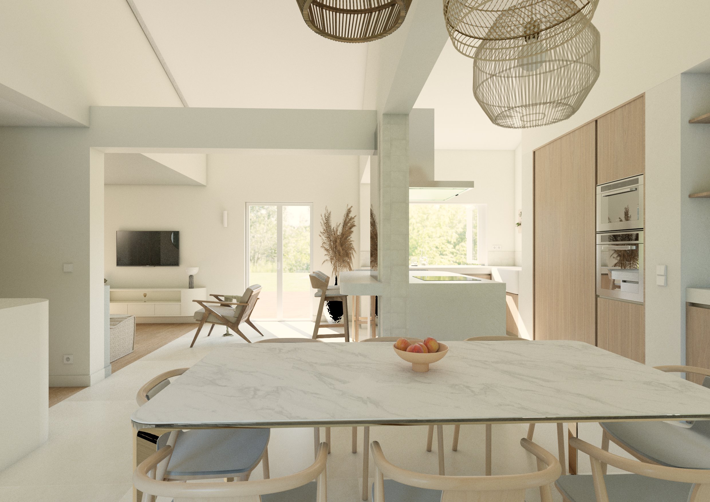 Rénovation + extension d'une maison à la teste - La Teste de Buch - Etude de projet C - Galerie