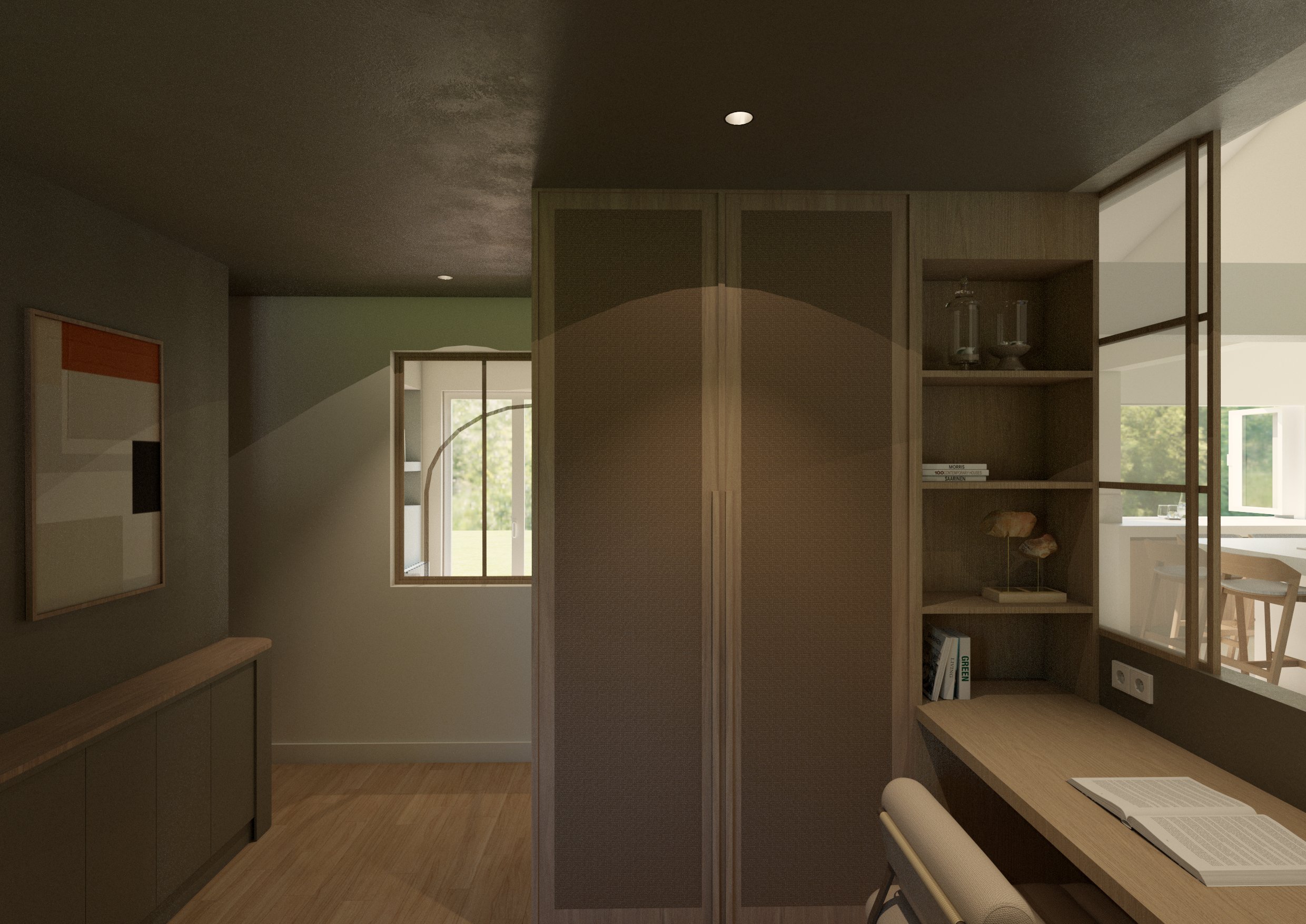 Rénovation + extension d'une maison à la teste - La Teste de Buch - Etude de projet C - Galerie