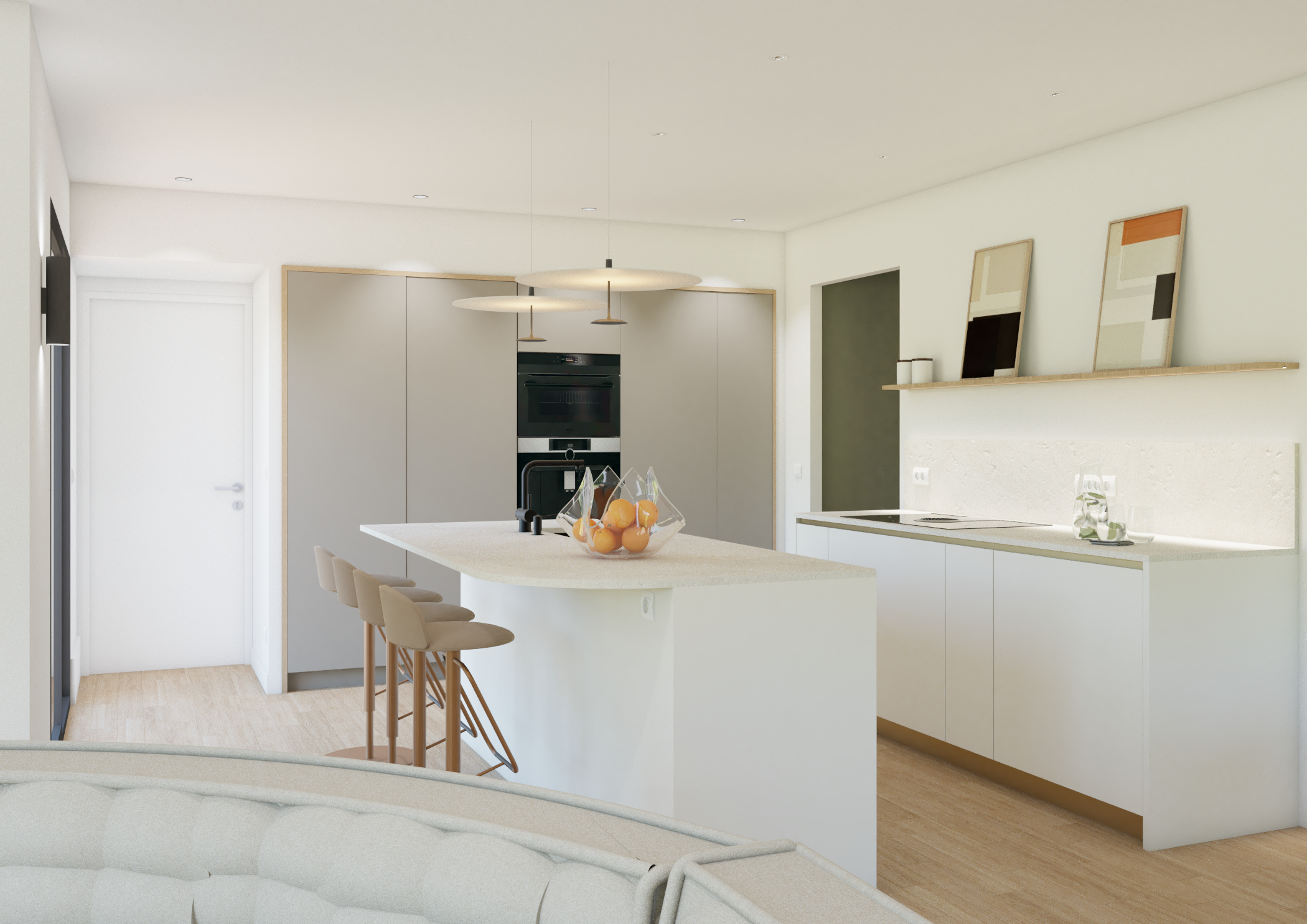Conception et aménagement d'une maison neuve - Bassin d'Arcachon - Etude de projet  - Galerie