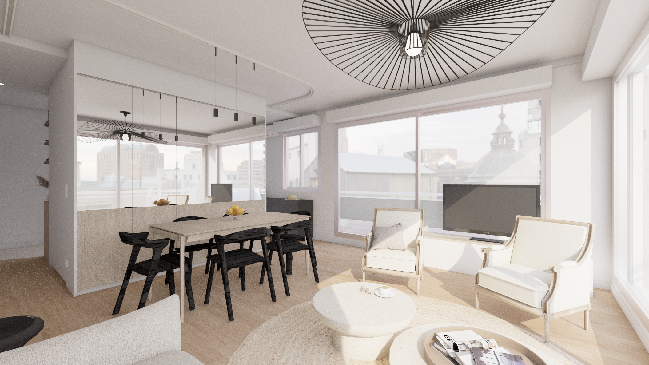 Réunification de 2 appartements - Arcachon - Etude de projet  - Galerie