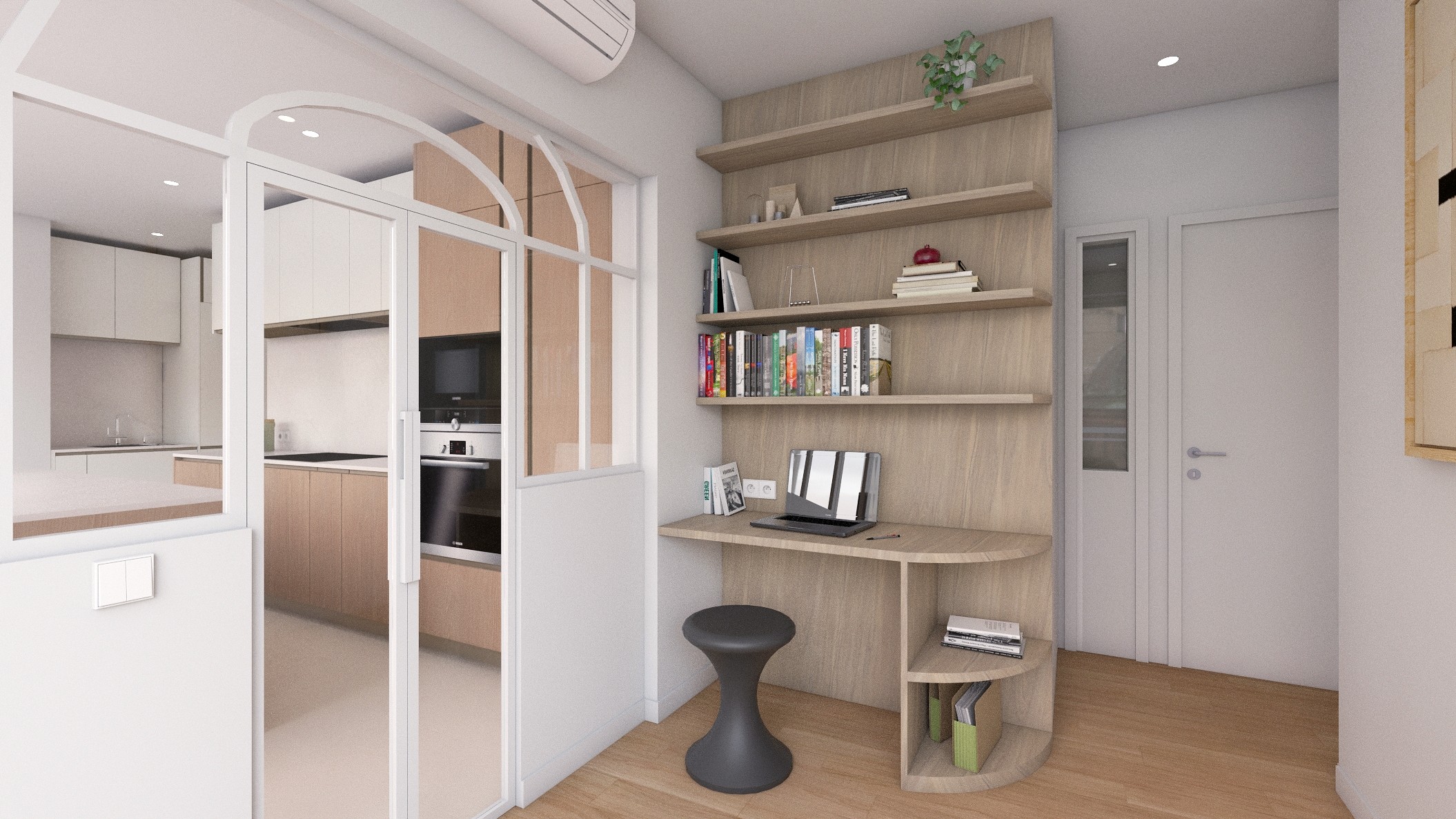 Réunification de 2 appartements - Arcachon - Etude de projet  - Galerie