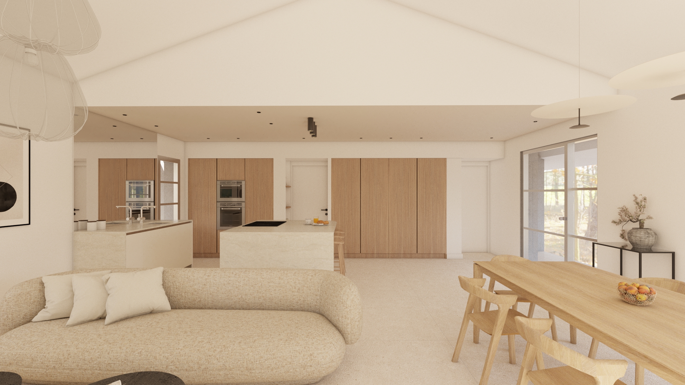 Conception et aménagement intérieur complet d'une maison neuve - Arcachon - En cours de réalisation - Projet W - Galerie