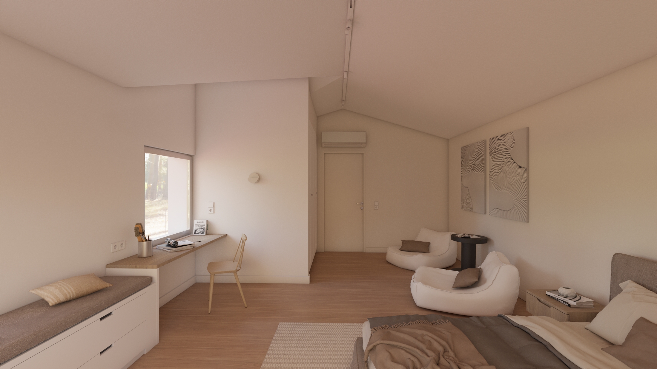 Conception et aménagement intérieur complet d'une maison neuve - Arcachon - En cours de réalisation - Projet W - Galerie