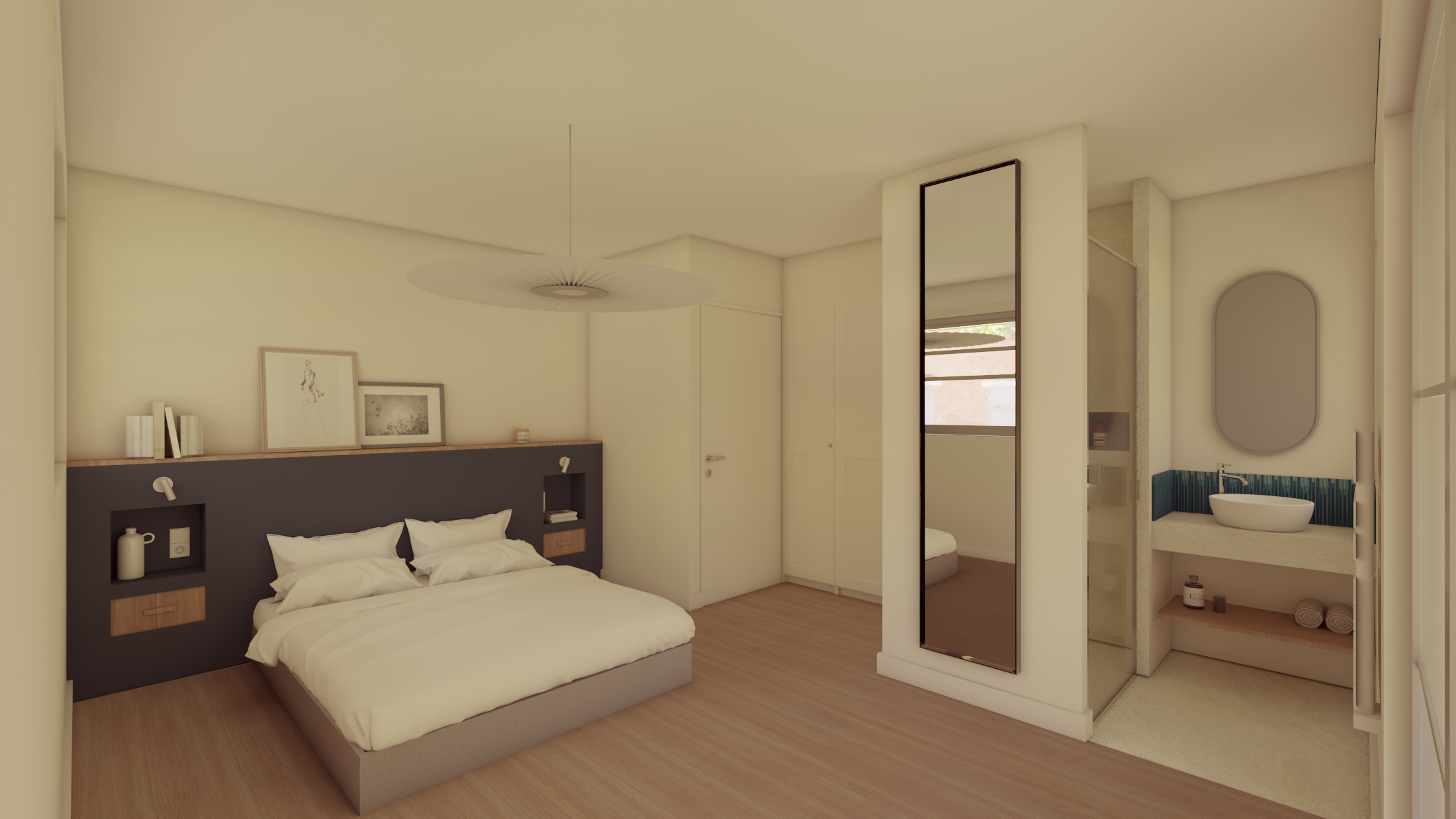 Conception et aménagement intérieur complet d'une maison neuve - Arcachon - En cours de réalisation - Projet W - Galerie