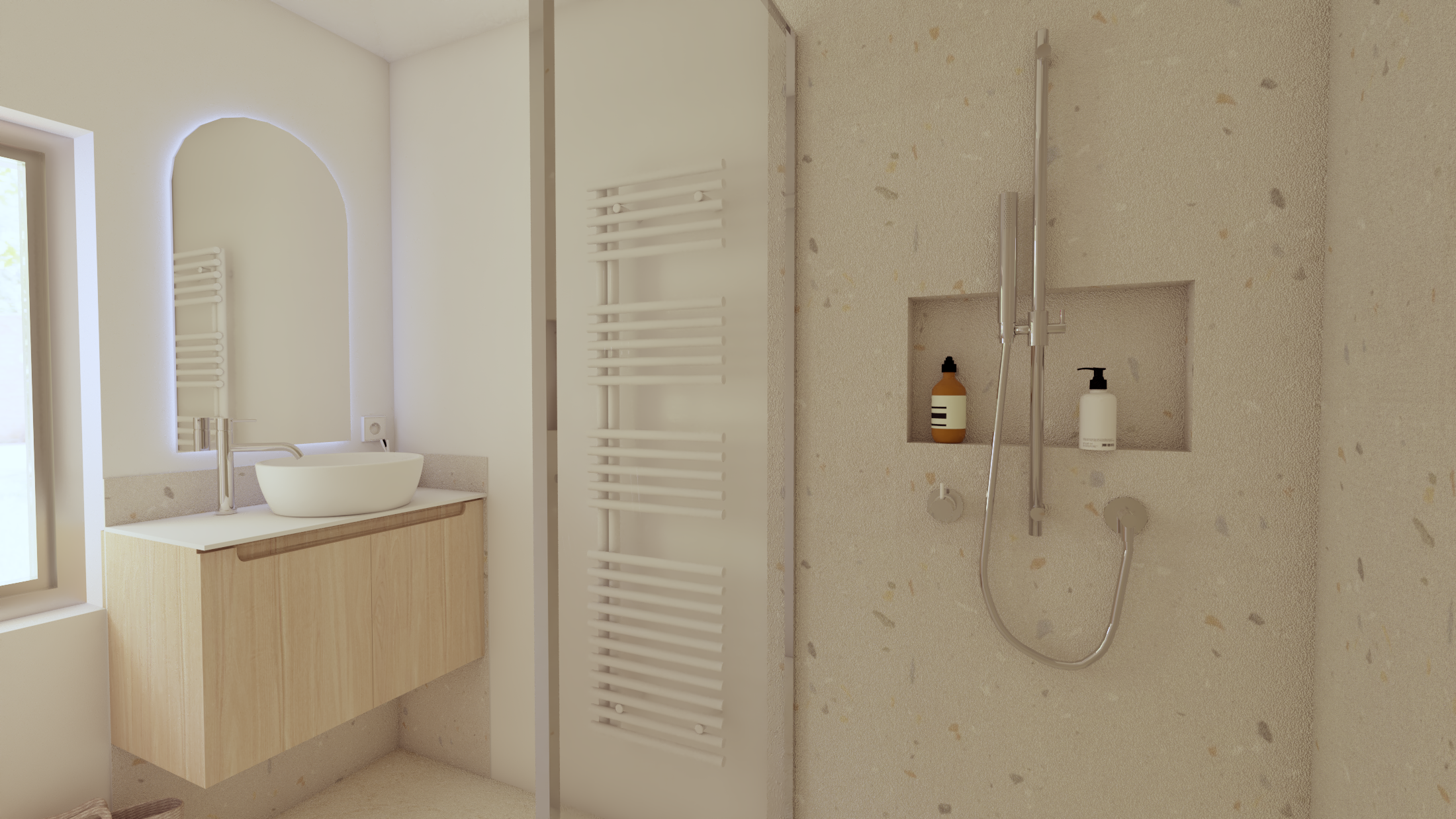 Conception et aménagement intérieur complet d'une maison neuve - Arcachon - En cours de réalisation - Projet W - Galerie