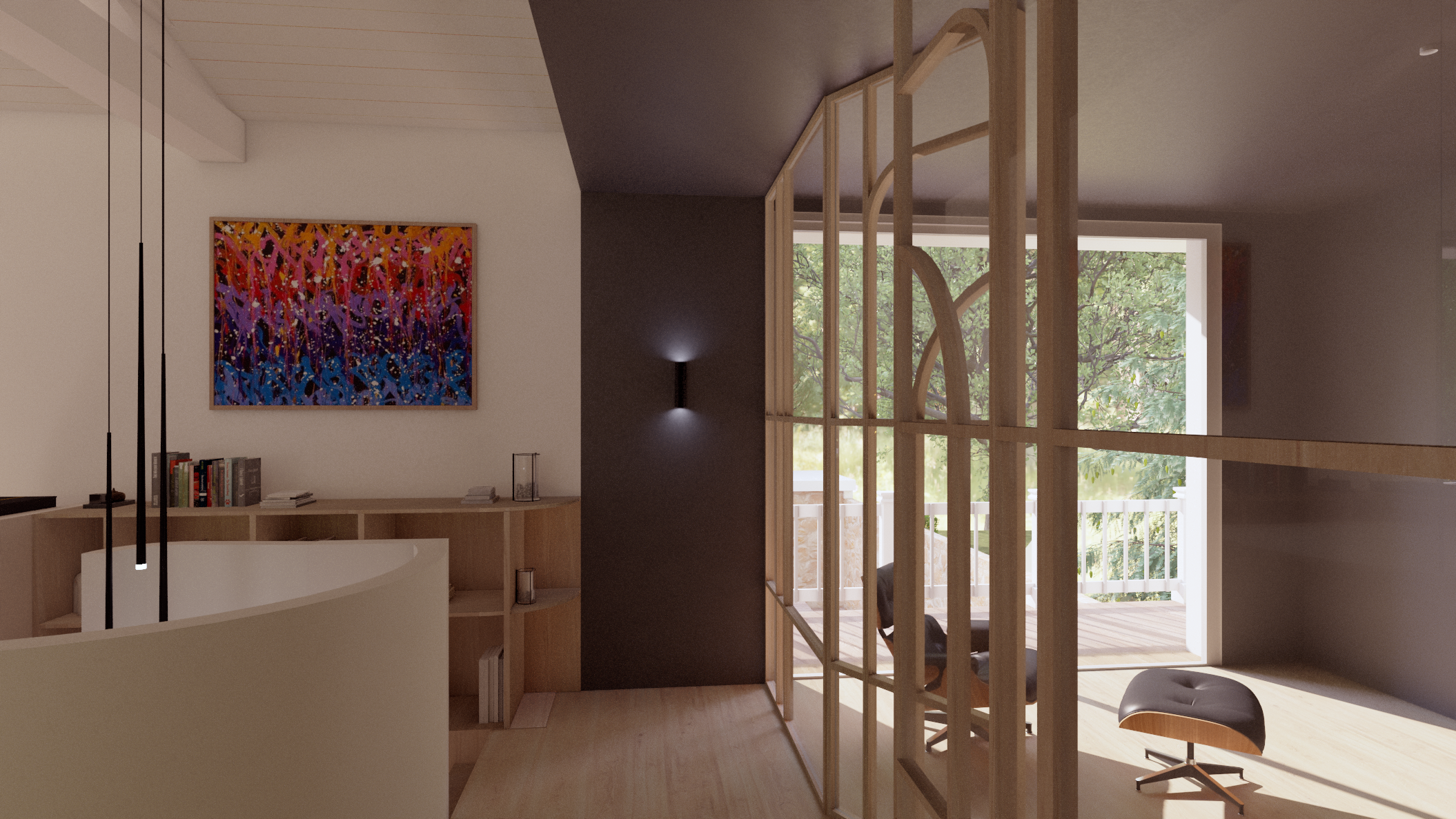 Restructuration, rénovation et agencement complet d'une Villa de 290m2 - Le Moulleau - En cours de réalisation - Projet T - Galerie