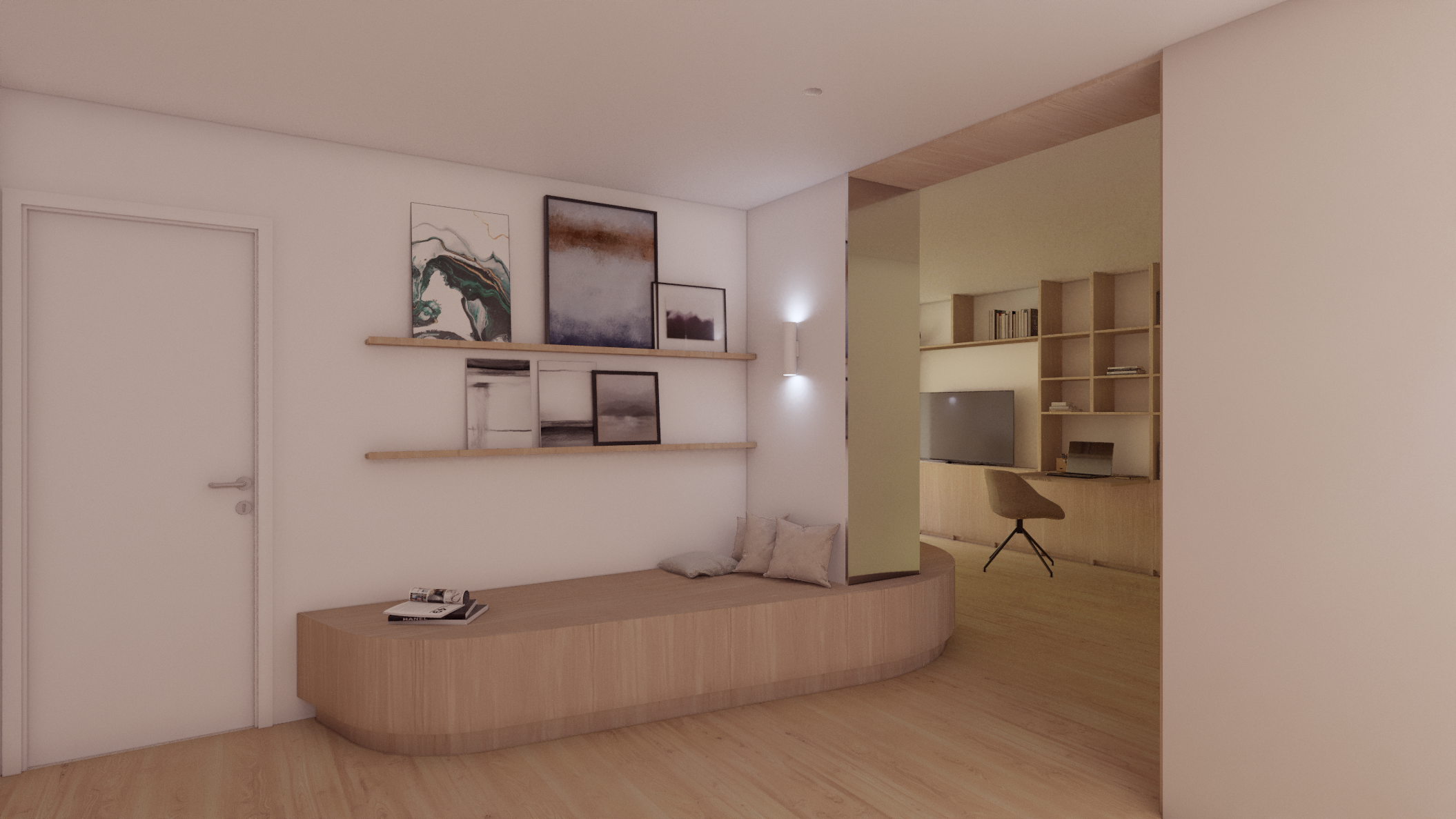 Restructuration, rénovation et agencement complet d'une Villa de 290m2 - Le Moulleau - En cours de réalisation - Projet T - Galerie