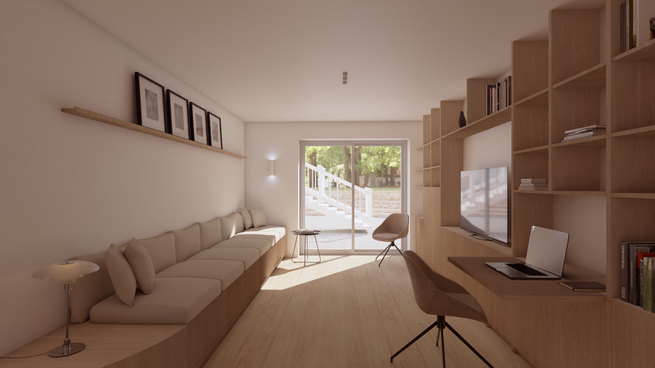 Restructuration, rénovation et agencement complet d'une Villa de 290m2 - Le Moulleau - En cours de réalisation - Projet T - Galerie