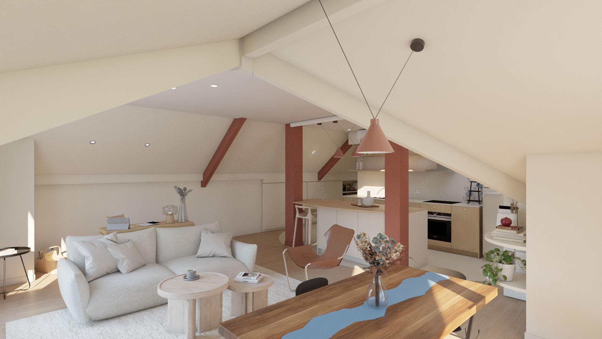 Rénovation complète d'un appartement 80m2 - L'Aiguillon - En cours de réalisation - Projet Les Amarres - Galerie