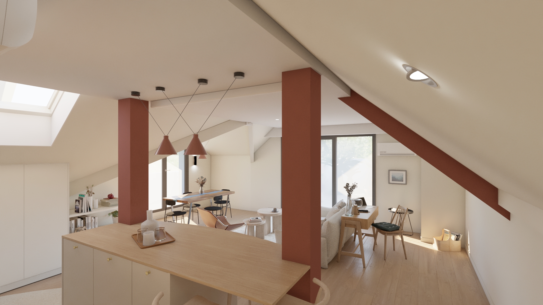 Rénovation complète d'un appartement 80m2 - L'Aiguillon - En cours de réalisation - Projet Les Amarres - Galerie