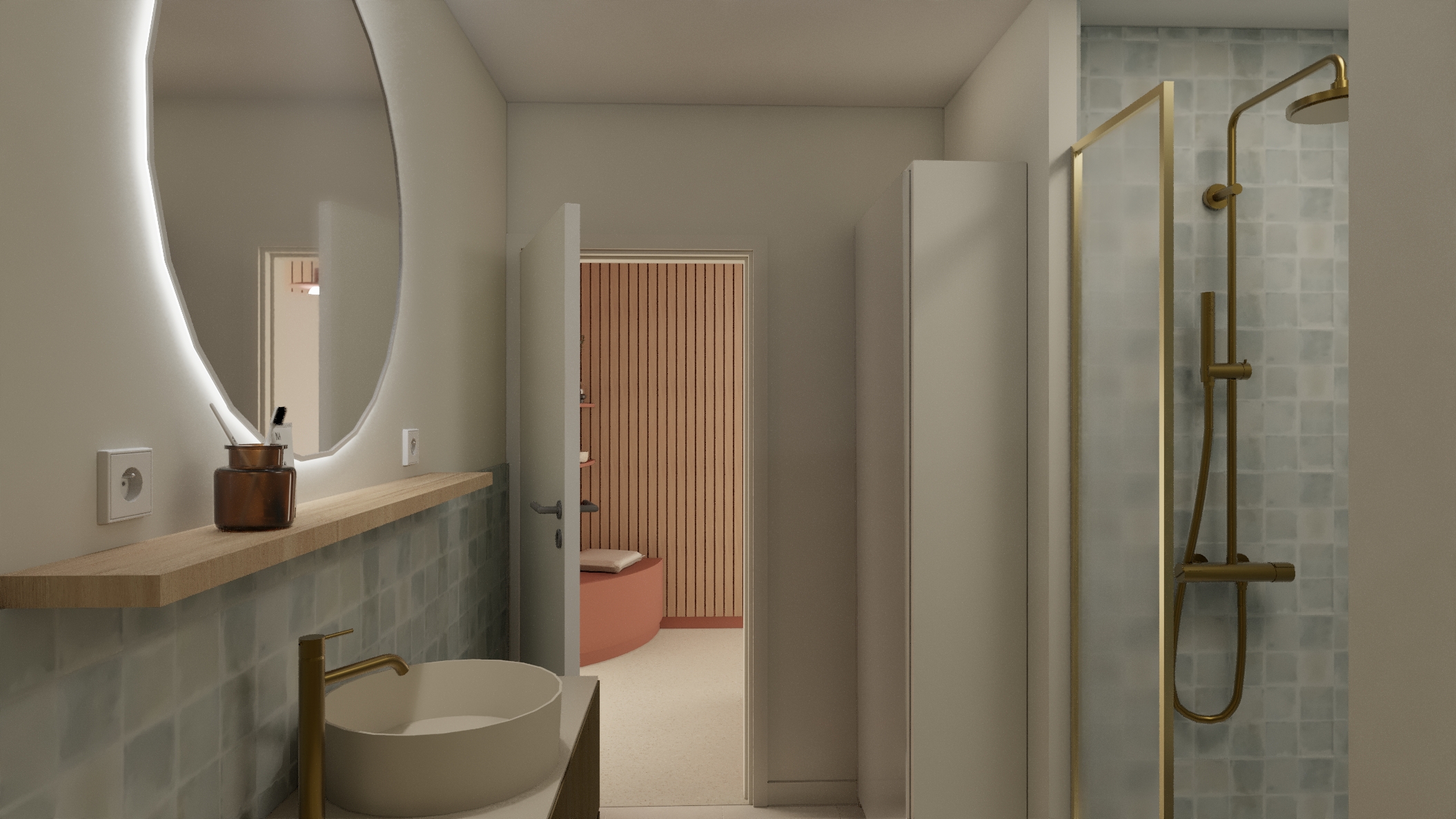 Rénovation complète d'un appartement 80m2 - L'Aiguillon - En cours de réalisation - Projet Les Amarres - Galerie